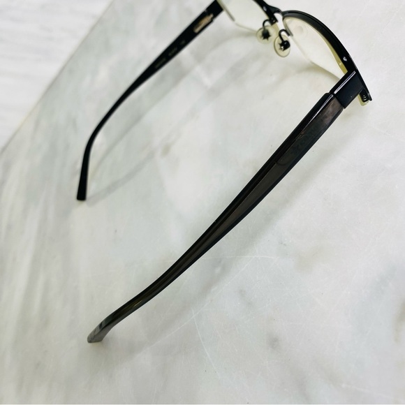 Converse Glasses Half Rim Frames 135‎ Smoove Black Rectangle Men's Unisex - Picture 4 of 10